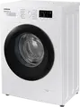 Стиральная машина Samsung WW60A3120BE/LE с фронтальной загрузкой, 6 кг, 1200 об/мин, Digital Inverter, Hygiene Steam, Drum Clean, Белый/Черный, 59.5x85x40 см