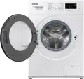 Стиральная машина Samsung WW60A3120BE/LE с фронтальной загрузкой, 6 кг, 1200 об/мин, Digital Inverter, Hygiene Steam, Drum Clean, Белый/Черный, 59.5x85x40 см