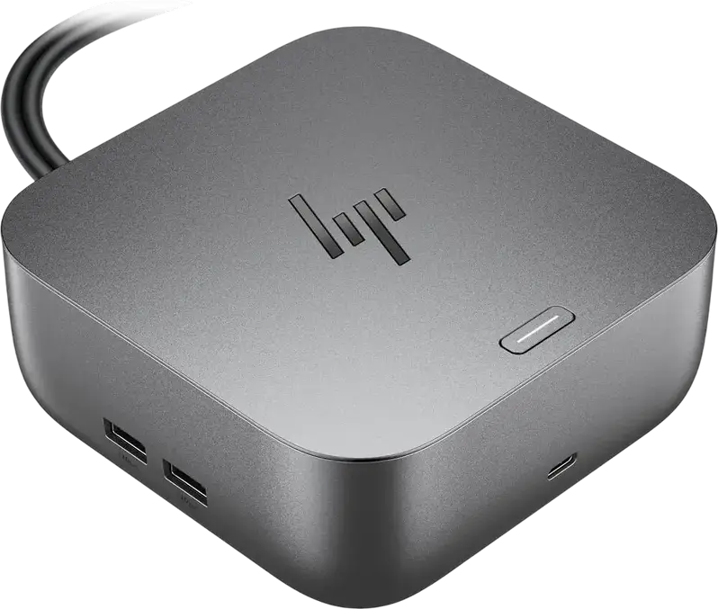 HP Thunderbolt 4 Ultra Dock G6, Alimentare 180W, Transfer Date 40 Gbps, Adaptor Alimentare 230W, Cablu 1m, HP Wolf Security, Gri