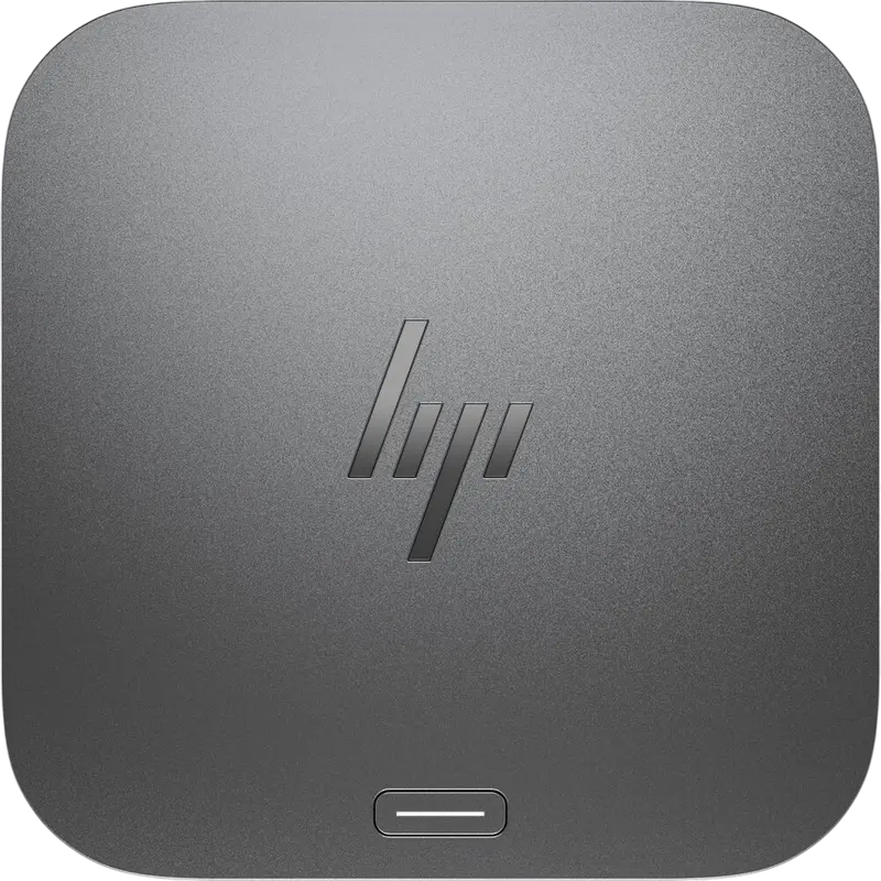 HP Thunderbolt 4 Ultra Dock G6, Alimentare 180W, Transfer Date 40 Gbps, Adaptor Alimentare 230W, Cablu 1m, HP Wolf Security, Gri