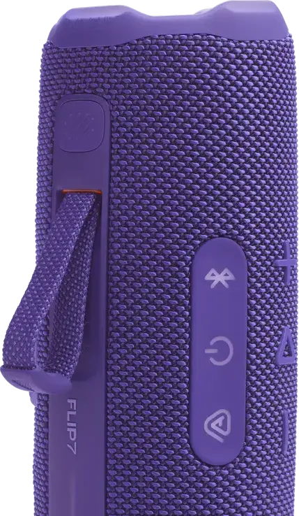 JBL Flip 7 Portable Bluetooth 5.4 Speaker, Violet, IP68 Waterproof and Dustproof, JBL Pro Sound with AI Sound Boost, Auracast, 2-Way System, Up to 16h Playtime