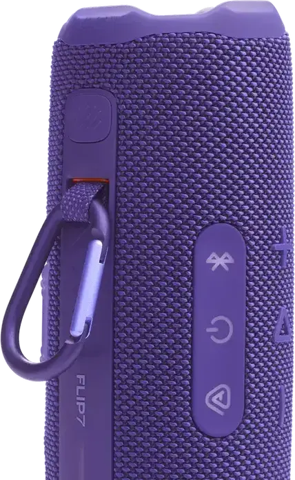 JBL Flip 7 Portable Bluetooth 5.4 Speaker, Violet, IP68 Waterproof and Dustproof, JBL Pro Sound with AI Sound Boost, Auracast, 2-Way System, Up to 16h Playtime