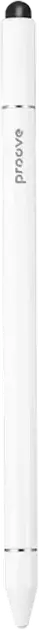 Proove Magic Wand SP-03 Universal Stylus Pen, White, Lightweight Metal Alloy Touch Screen Pen with Interchangeable Precision and Disc Tips, Magnetic Cap
