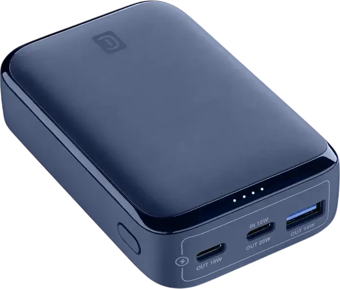 Power Bank Cellularline 10000mAh, Essence 20W, Blue