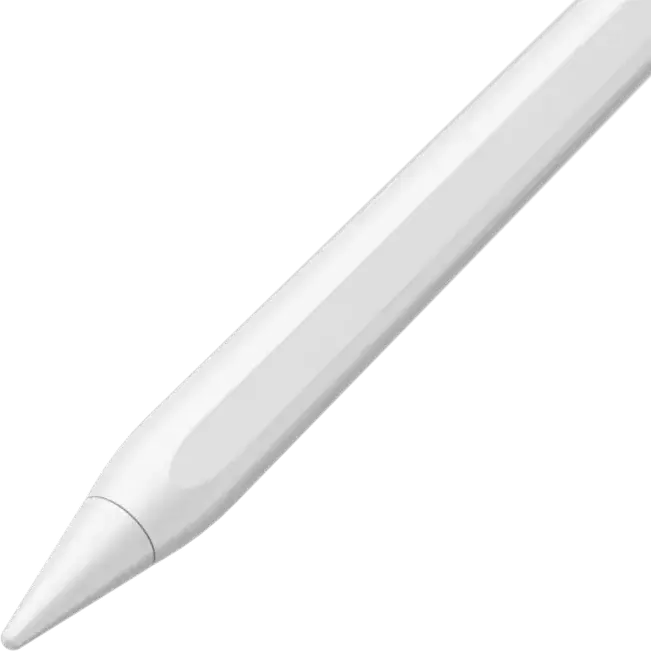 Proove Magic Wand ASP-01 Active Stylus Pen for iPad 2018 and newer, Aluminum Alloy, Magnetic Fastener, 9h Battery Life, White
