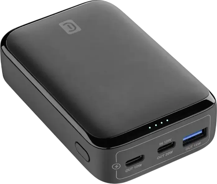Power Bank Cellularline 10000mAh, Essence 20W, Black