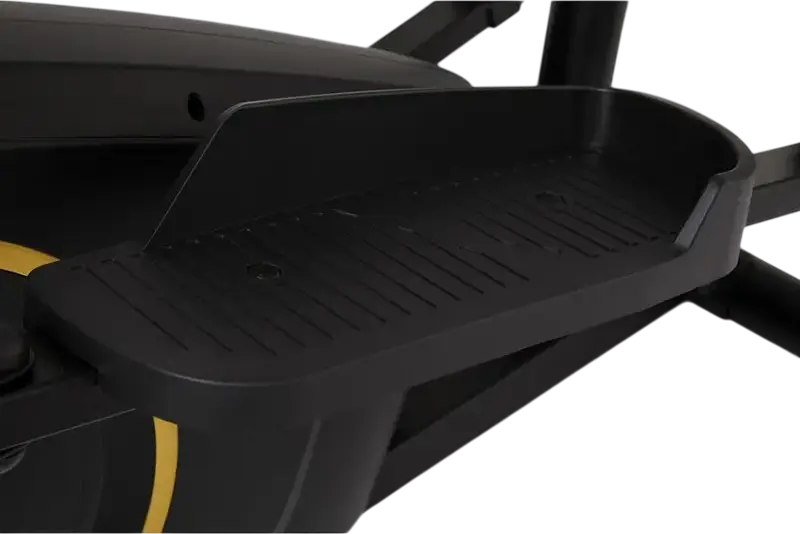 Elliptical Magnetic Zipro Burn Gold, 8 Nivele Rezistenta, Volanta 7kg, Monitor LCD cu Senzori Puls, Greutate Maxima Utilizator 120kg, Pas 27cm