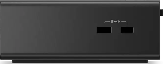 Док-станция Lenovo ThinkPad Thunderbolt 5 Smart Dock 7500, пропускная способность 120 Гбит/с, PD 3.1 180 Вт, адаптер 265 Вт, 2x DP 2.1, 1x HDMI 2.1, 2x TB5, 12 портов, поддержка 8K, черный