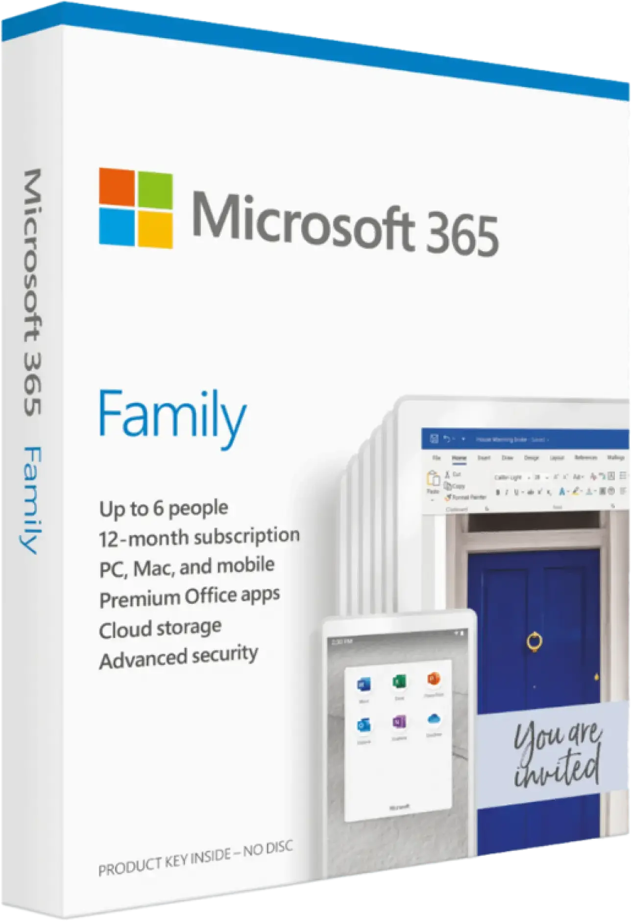 Soft Microsoft Microsoft 365 Family Russian Sub 1YR
