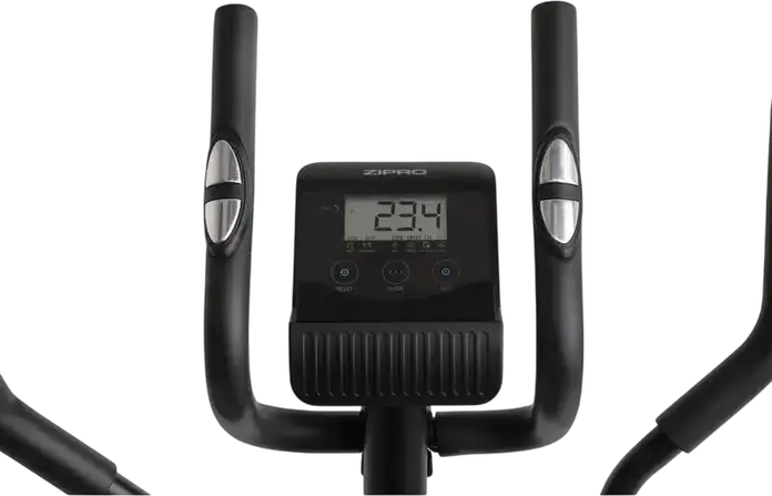 Elliptical Magnetic Zipro Burn, 8 Nivele Rezistenta, Greutate Maxima Utilizator 120 kg, Pas 27 cm, Volant 7 kg, Monitor LCD, Suport Tabletă