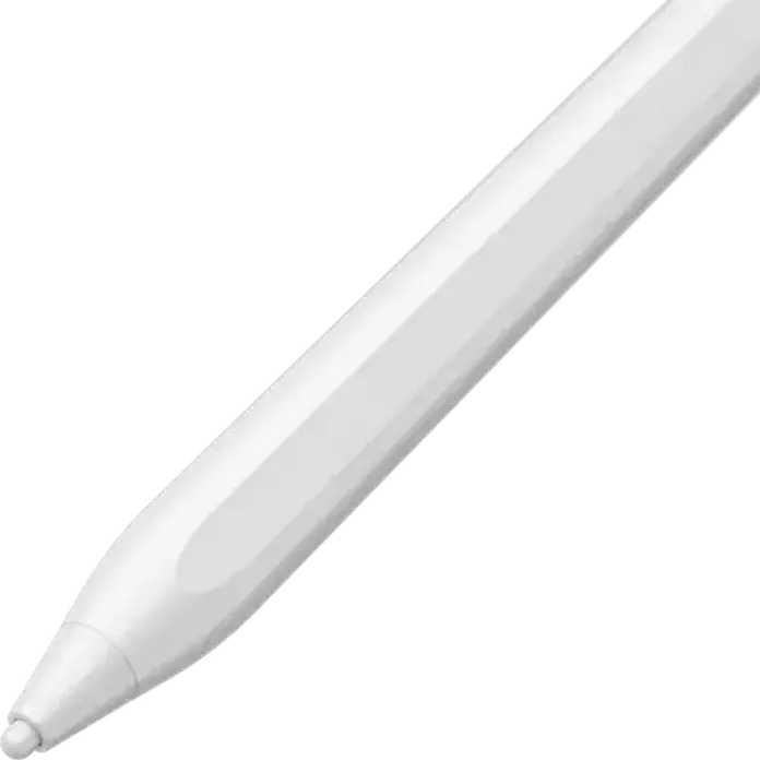 Proove Magic Wand ASP-02 Universal Stylus Pen, White, Aluminum Alloy, Active Mode for iPad and Passive Mode for Capacitive Screens, USB-C, 9h Battery