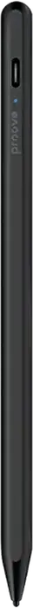 Proove Magic Wand ASP-02 Universal Stylus Pen, Black, Aluminum Alloy, Active Mode for iPad and Passive Mode for Capacitive Screens, USB-C, 9h Battery