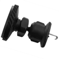 Suport Auto Proove Graphite Circle Qi2, Incarcator Wireless 15W Magnetic, Fixare Grila Ventilatie, USB Type-C, ABS + PC, Rotire 360 grade, Negru