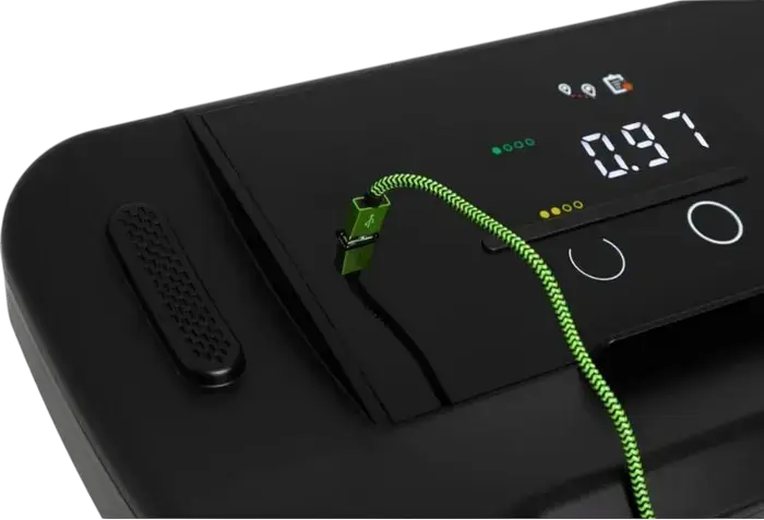 Zipro Pacto iConsole+ Electric Treadmill, 16 km/h Max Speed, 1260W Motor, 130 kg Max User Weight, Comfort+ Protect Amortization, Flat Fold System