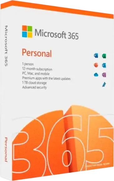 Soft Microsoft Microsoft 365 Personal English Sub 1YR