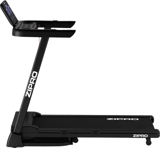 Zipro Luma Foldable Treadmill, 900W Motor, 0.8-12 km/h, 12 Electronic Incline Levels, AirCushion Pro Shock Absorption, Bluetooth, FitShow App, LCD Display