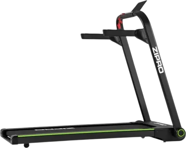 Zipro Jogger Folding Treadmill, 1080W Motor, 1-16 km/h Speed, 120 kg Max User Weight, 124x44 cm Running Belt, LED Touch Display, Bluetooth, 12 Programs