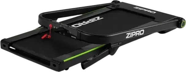 Zipro Jogger Folding Treadmill, 1080W Motor, 1-16 km/h Speed, 120 kg Max User Weight, 124x44 cm Running Belt, LED Touch Display, Bluetooth, 12 Programs