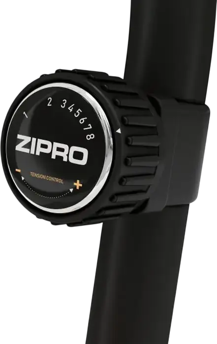 Zipro Boost Gold Magnetic Exercise Bike, 8 Resistance Levels, 7kg Flywheel, LCD Console, Pulse Sensors, Max User Weight 120kg, Adjustable Saddle