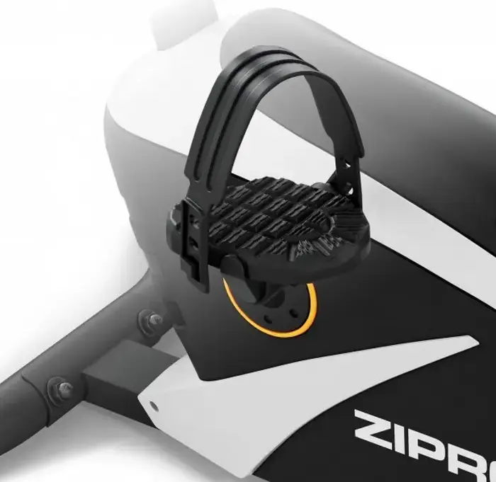 Zipro Beat RS Vertical Exercise Bike, Magnetic Resistance 8 Levels, 6kg Flywheel, LCD Computer with Pulse Rate, Max User Weight 120kg