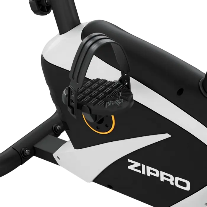 Zipro Beat RS Vertical Exercise Bike, Magnetic Resistance 8 Levels, 6kg Flywheel, LCD Computer with Pulse Rate, Max User Weight 120kg