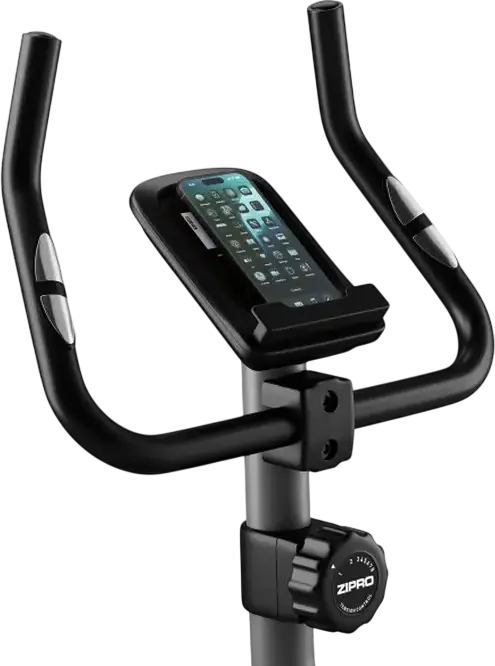 Zipro Drift Magnetic Exercise Bike, 6kg Flywheel, 8 Resistance Levels, LCD Console with Pulse Sensors, Max User Weight 120kg