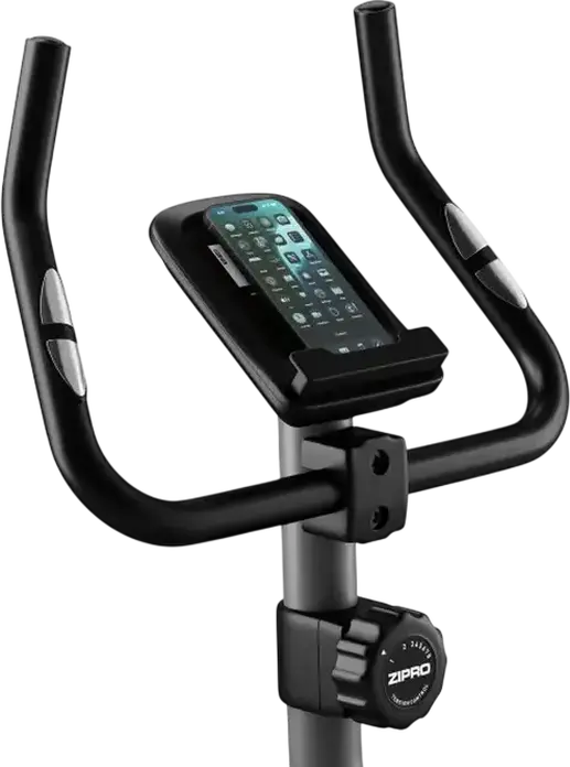 Zipro Drift Magnetic Exercise Bike, 6kg Flywheel, 8 Resistance Levels, LCD Console with Pulse Sensors, Max User Weight 120kg