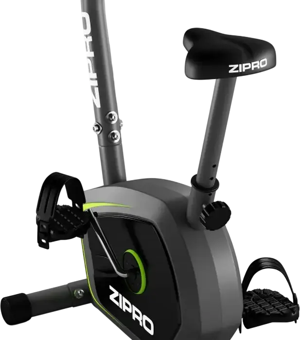 Zipro Drift Magnetic Exercise Bike, 6kg Flywheel, 8 Resistance Levels, LCD Console with Pulse Sensors, Max User Weight 120kg