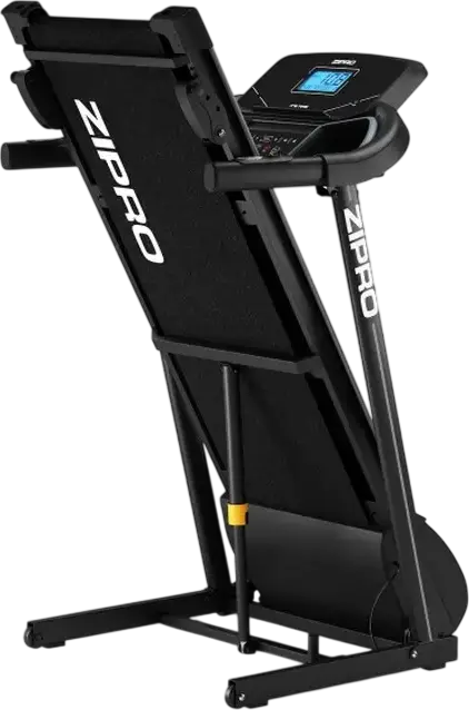 Zipro Colt Electric Folding Treadmill, 1080W Motor, 12 km/h Max Speed, VibGuard Cushioning, 12 Training Programs, LCD Display, Max 120 kg