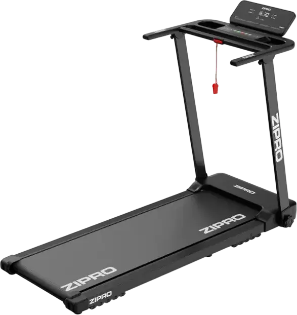 Zipro Forma Electric Training Treadmill, 12 km/h Max Speed, 120 kg Capacity, Reel Feel Cushioning, Bluetooth for Zwift & Kinomap, Foldable Design
