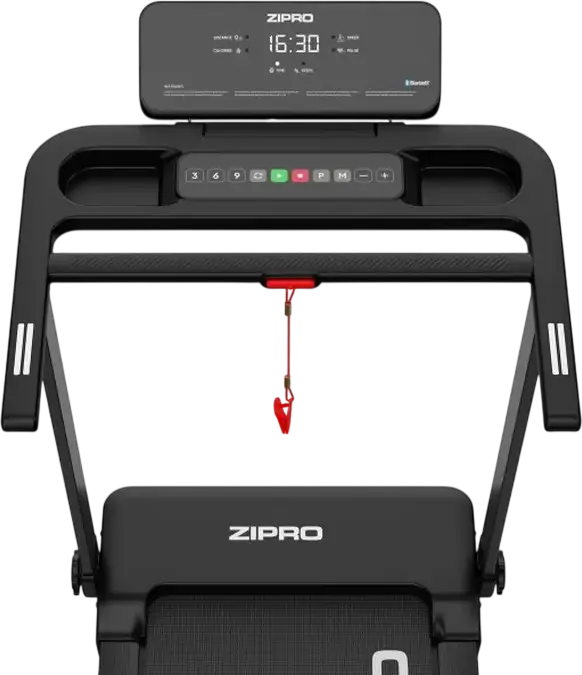 Zipro Forma Electric Training Treadmill, 12 km/h Max Speed, 120 kg Capacity, Reel Feel Cushioning, Bluetooth for Zwift & Kinomap, Foldable Design