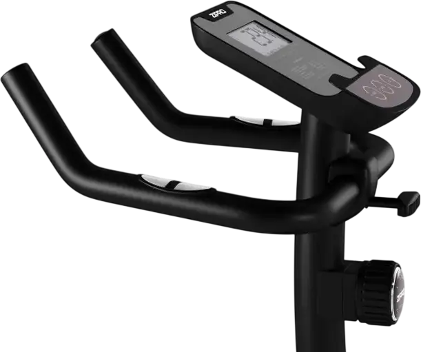 Zipro Nitro RS Magnetic Exercise Bike, 8kg Flywheel, 8 Resistance Levels, LCD Console, Pulse Sensors, Max User Weight 150kg, White and Black