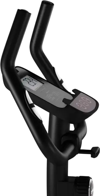Zipro Nitro RS Magnetic Exercise Bike, 8kg Flywheel, 8 Resistance Levels, LCD Console, Pulse Sensors, Max User Weight 150kg, White and Black