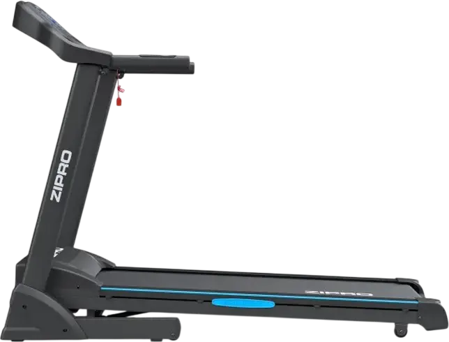 Zipro Notus Treadmill, 2.5 HP Motor, 18 km/h Max Speed, 0-15 Level Inclination, Air Cushion Pro, Foldable, Max User Weight 150 kg, 135 x 47 cm Belt