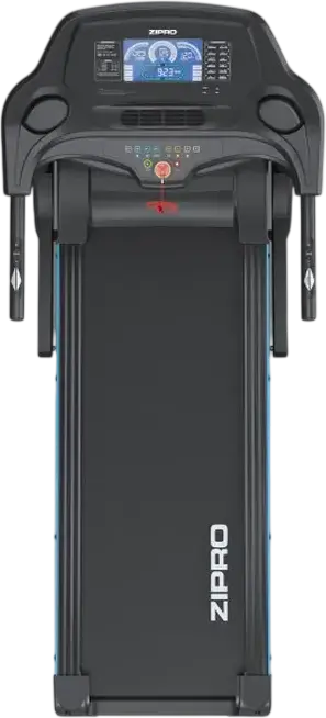 Zipro Notus Treadmill, 2.5 HP Motor, 18 km/h Max Speed, 0-15 Level Inclination, Air Cushion Pro, Foldable, Max User Weight 150 kg, 135 x 47 cm Belt