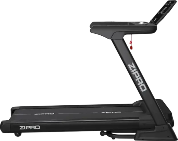 banda de alergat pliabila Zipro Sigma, Viteza 1-20 km/h, Inclinatie 0-20 nivele, Banda de alergare 130x50 cm, Greutate Maxima 140 kg, Compatibila Kinomap si Zwift