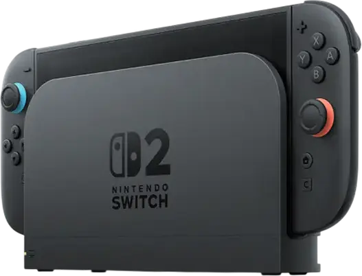 Nintendo Switch 2 Portable Game Console Pokémon Pokopia Bundle, Black, 7.9-inch HD Touch Screen, 12 GB RAM, 256 GB Storage, Bluetooth 5.1, Wi-Fi