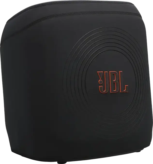 JBL PartyCover Encore 2 Protective Case for PartyBox Encore 2 and Essential 2, Dust-proof and Scratch-proof Rubber and Knitted Fabric, Black