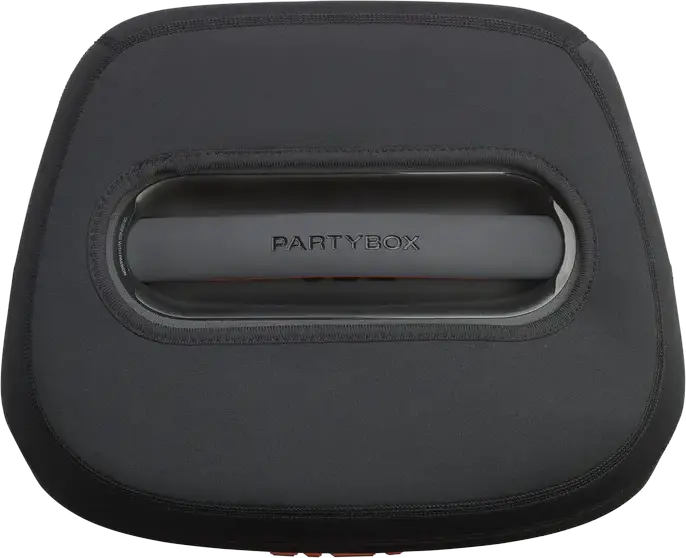 JBL PartyCover Encore 2 Protective Case for PartyBox Encore 2 and Essential 2, Dust-proof and Scratch-proof Rubber and Knitted Fabric, Black