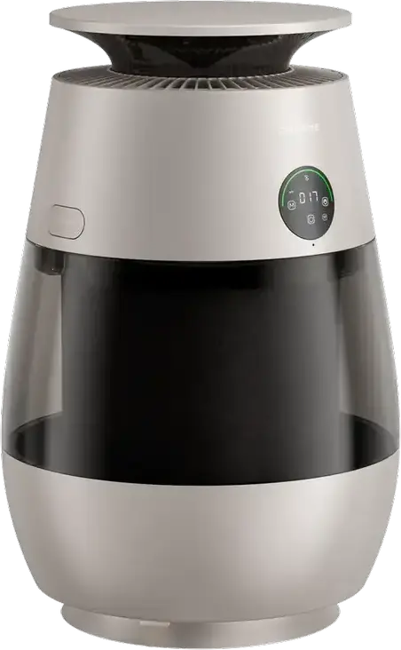 Dreame AP10 Pet Air Purifier, 430 m³/h CADR, 5-Stage Filtration with UVC Light, Negative Ionizer, Cat Perch Cover & Laser, App Control, Champagne Gold