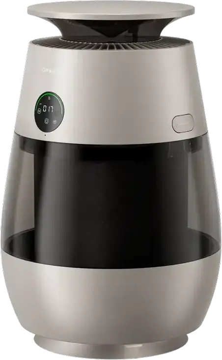 Dreame AP10 Pet Air Purifier, 430 m³/h CADR, 5-Stage Filtration with UVC Light, Negative Ionizer, Cat Perch Cover & Laser, App Control, Champagne Gold