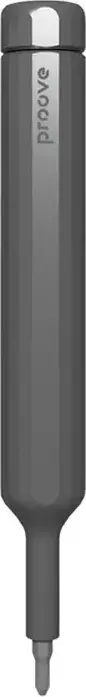 Multifunctional screwdriver set Proove Fixer 39 in1, Gray