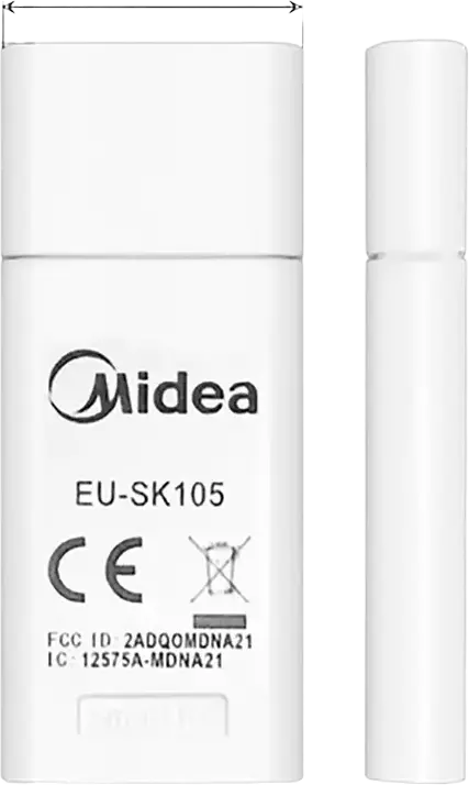 Modul WiFi Midea EU-SK105 Smart Kit Adaptor USB Wireless pentru Aer Conditionate si Deumidificatoare, IEEE 802.11b/g/n, Compatibil iOS si Android