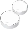 TP-Link Deco X50-PoE AX3000 Wi-Fi 6 Mesh System, Dual-Band 2.5 Gbps Port, PoE Power, AI-Driven Mesh, HomeShield Security, Ceiling/Wall Mount, White