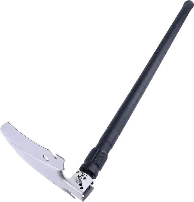 NexTool Multi-Functional Detachable Shovel Large, Aerospace-grade Aluminum Shaft 1m, Shield-style Blade, 1.8t Load Capacity, Integrated Saw and Hoe