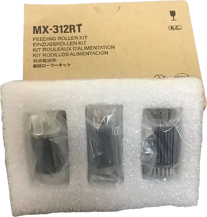 Sharp MX-312RT Feeding Roller Kit Pickup Rollers for BP-30M28EU BP-30M31EU BP-30M35EU BP-20M31EU MX-M266 MX-M316N MX-M356N, 100,000 Page Yield