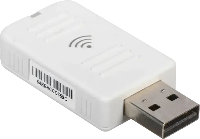 Беспроводной сетевой адаптер Epson ELPAP11 V12H005A001 USB Type-A 2.4ГГц/5ГГц для проекторов серий EB-S, EB-U, EB-W, EB-X