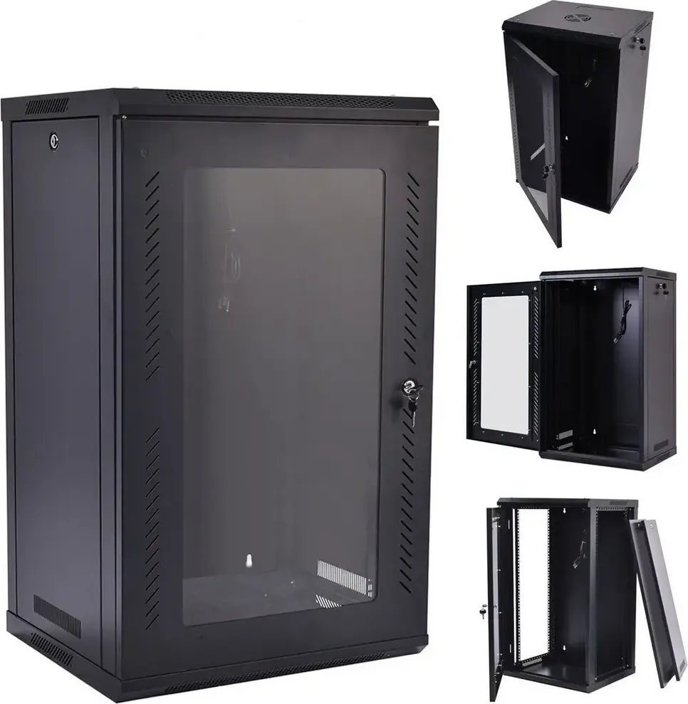 APC Electronic 19" 15U Wall Mounted cabinet, AP6415, 600x450x770