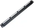 Patch Panel APC Electronic LY-PP6-04 24 porturi Cat.6 UTP pentru rack 19 inch cu terminare duala Krone si 110 punch-down