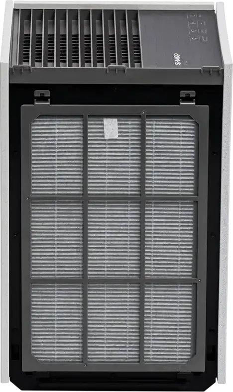 Sharp FP-S42EU-L Air Purifier, HEPA Filter, Ionization, Wi-Fi, Sharp Life Air App, 30 m2 Coverage, Light Grey, 23W, Remote Control, 23.5x23.5x37.2 cm